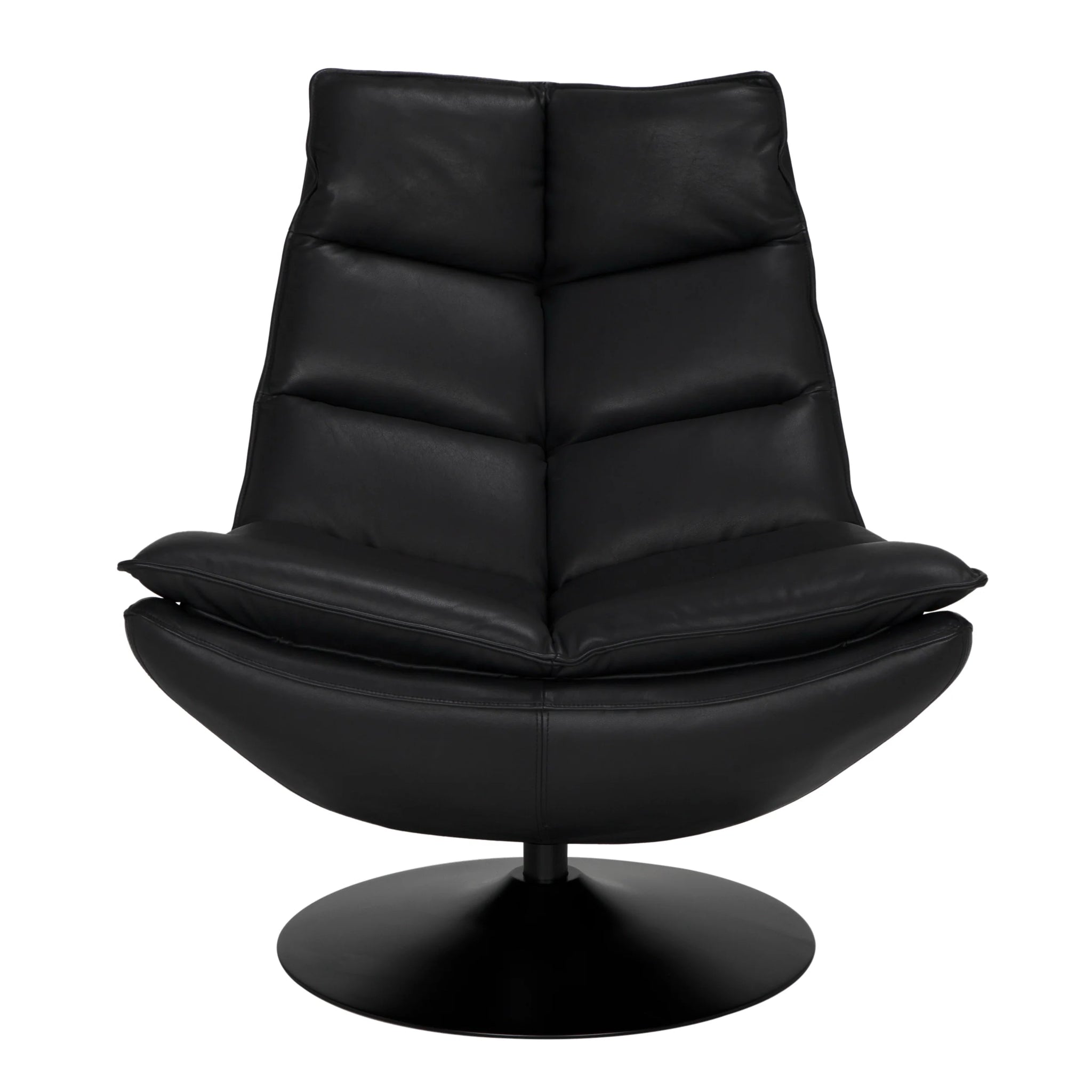 Noir Dante Swivel Chair