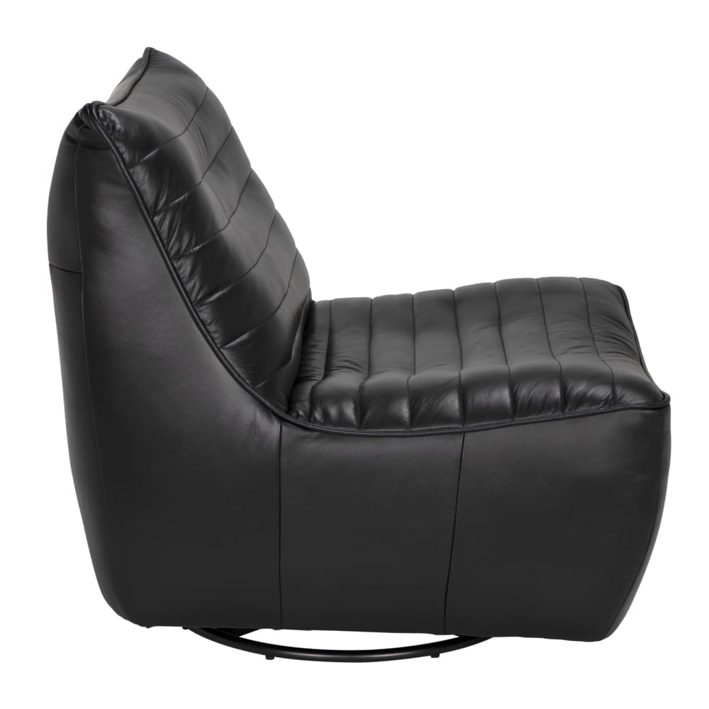 Noir Mcclain Swivel Single Sofa