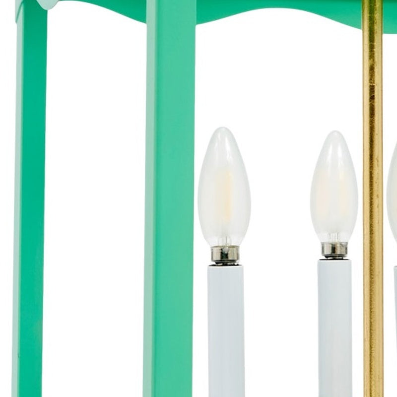 Old World Design Sea Green Sylvie Pendant Light