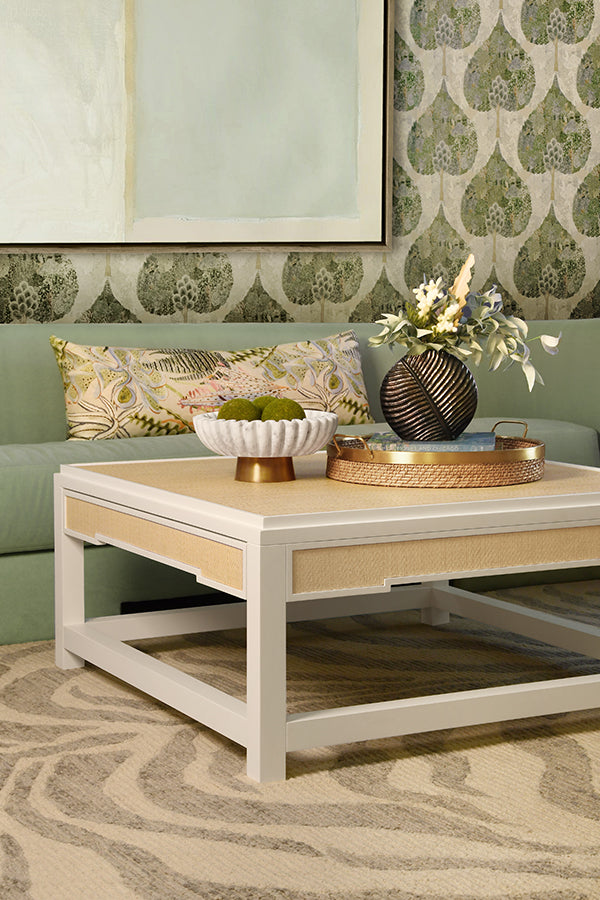 Worlds Away Locklin Coffee Table