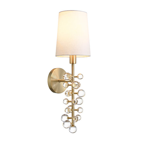 Worlds Away Lottie Bubble Sconce