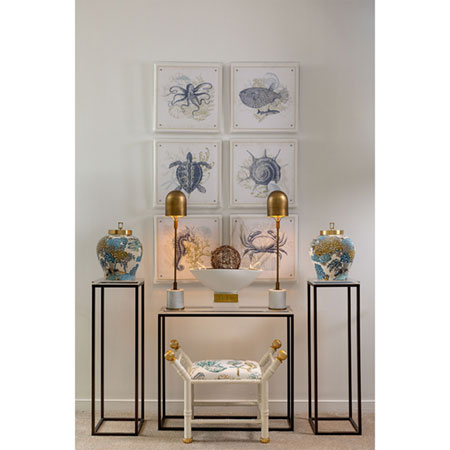 Port 68 Oppa Buffet Lamps, Set Of 2