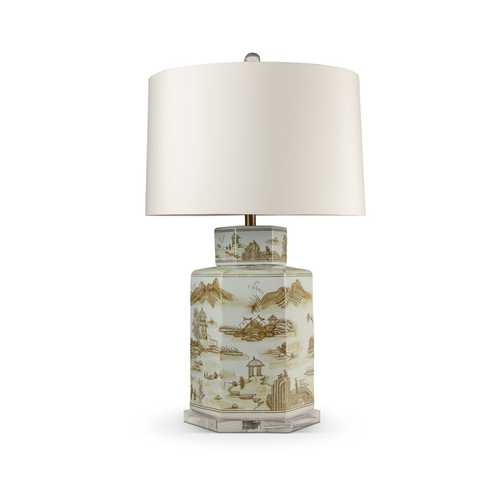 Port 68 Canton Brown Lamp Large