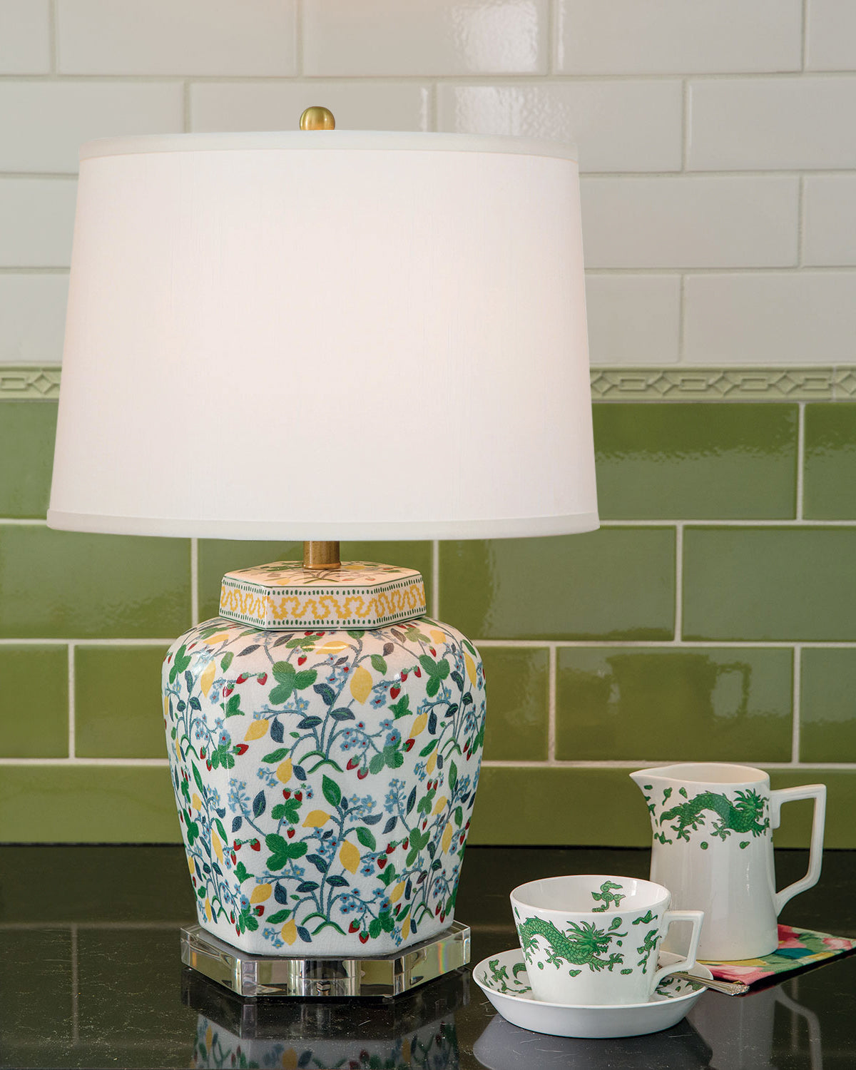 Crewel Summer Lamp by Madcap Cottage for Port 68