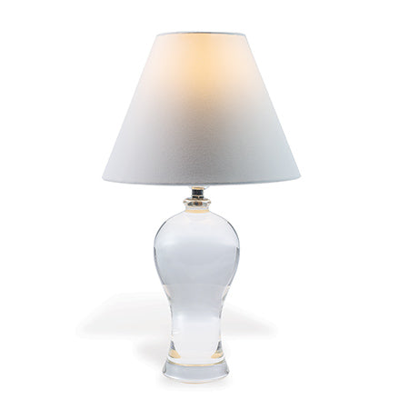 Port 68  Bari Mini Plum Crystal Lamp