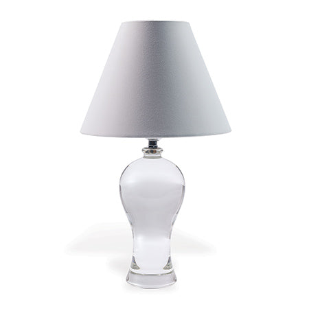 Port 68  Bari Mini Plum Crystal Lamp
