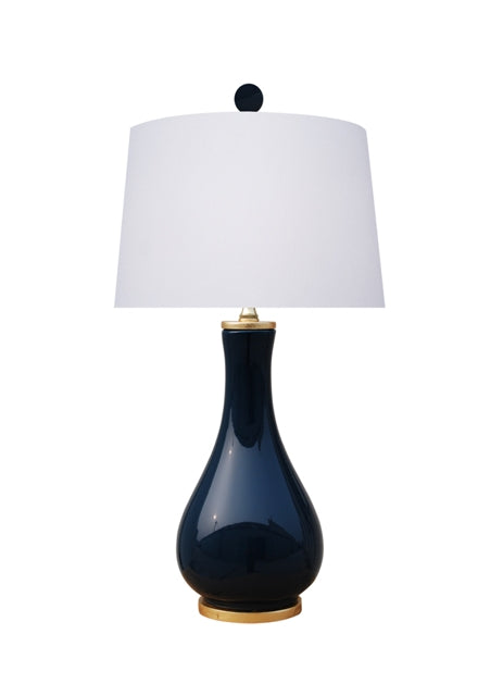 Porcelain Vase Lamp 23.5"H