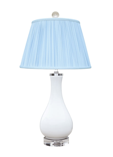Porcelain Vase Lamp 23.5"H