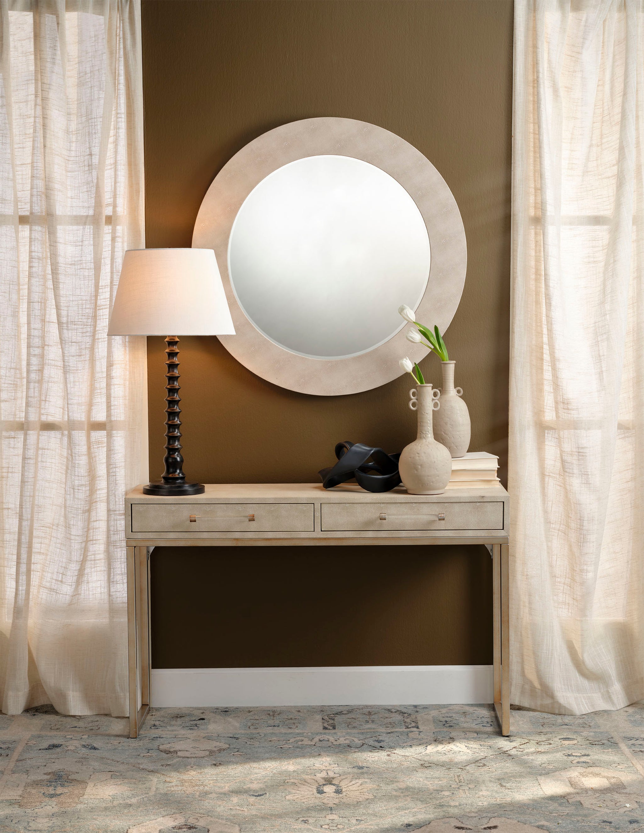 Jamie Young Revolution Wood Table Lamp