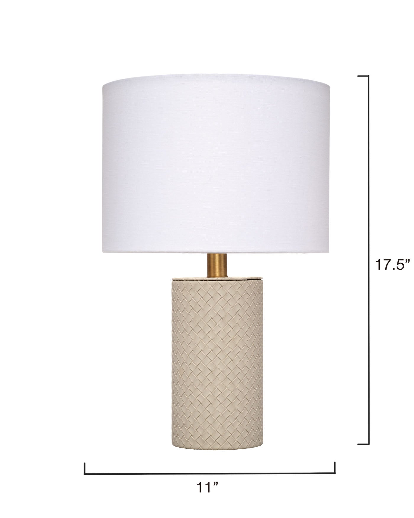 Jamie Young Roman Leather Table Lamp