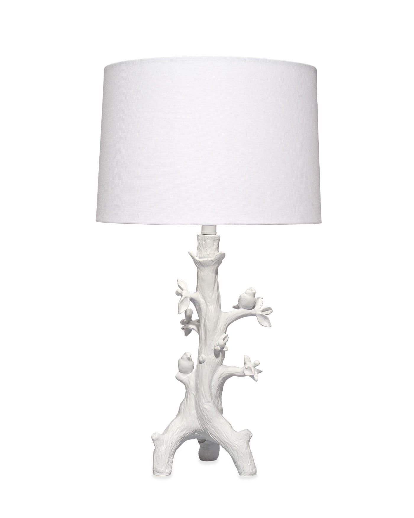 Jamie Young Sycamore Resin Table Lamp With Linen Shade
