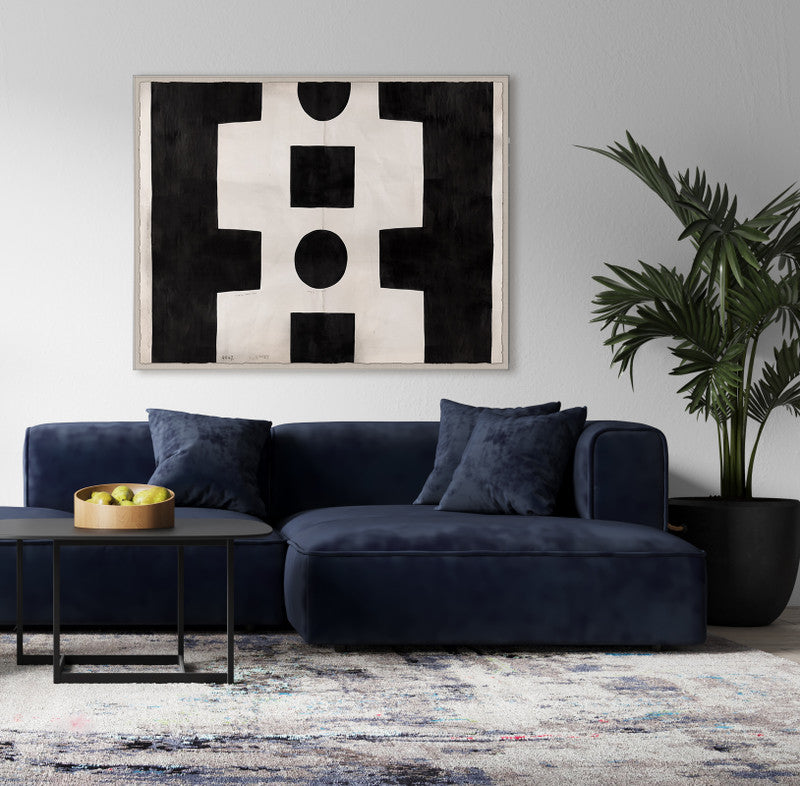 Paule Marrot Black and White Abstract Art