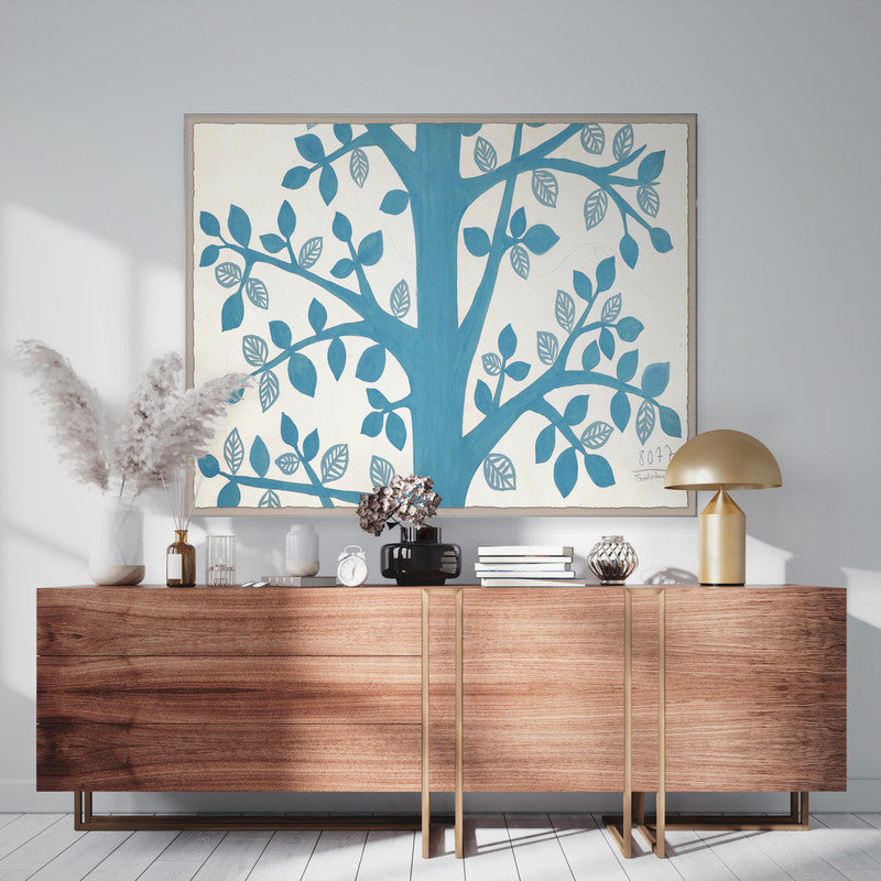 Paule Marrot Blue Tree Art