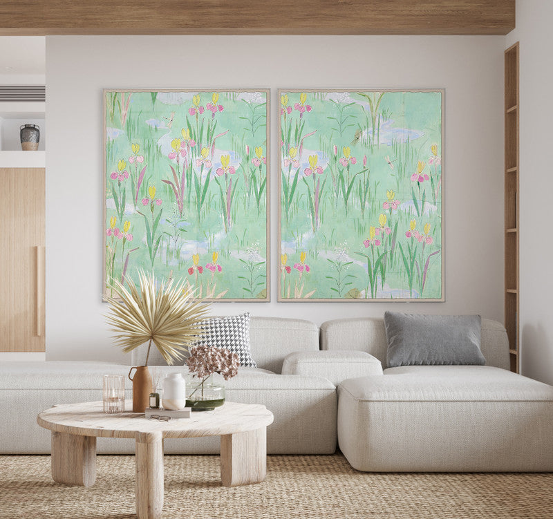 Paule Marrot Fleurs Vertes Art