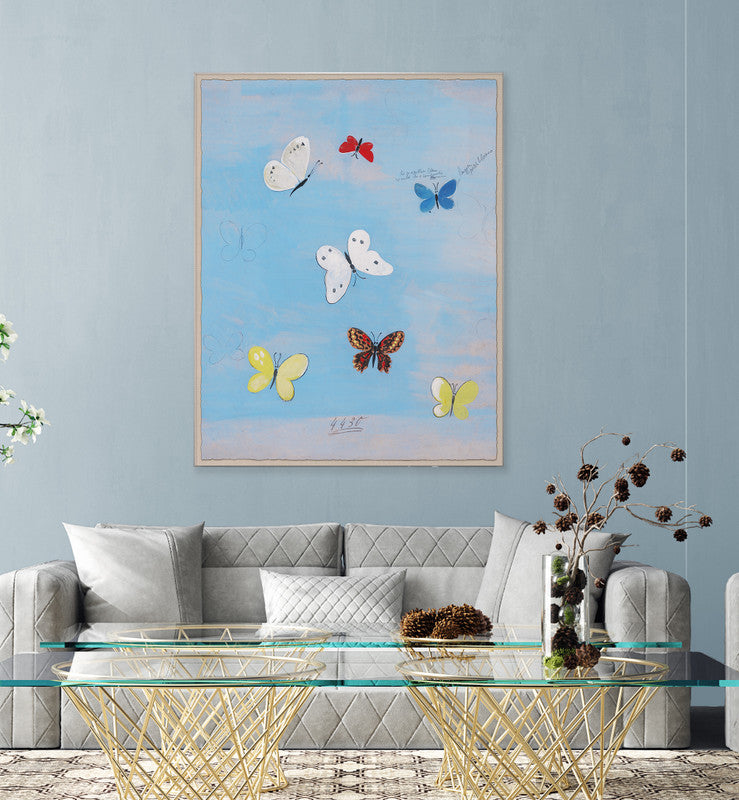 Paule Marrot Flying Butterflies Art
