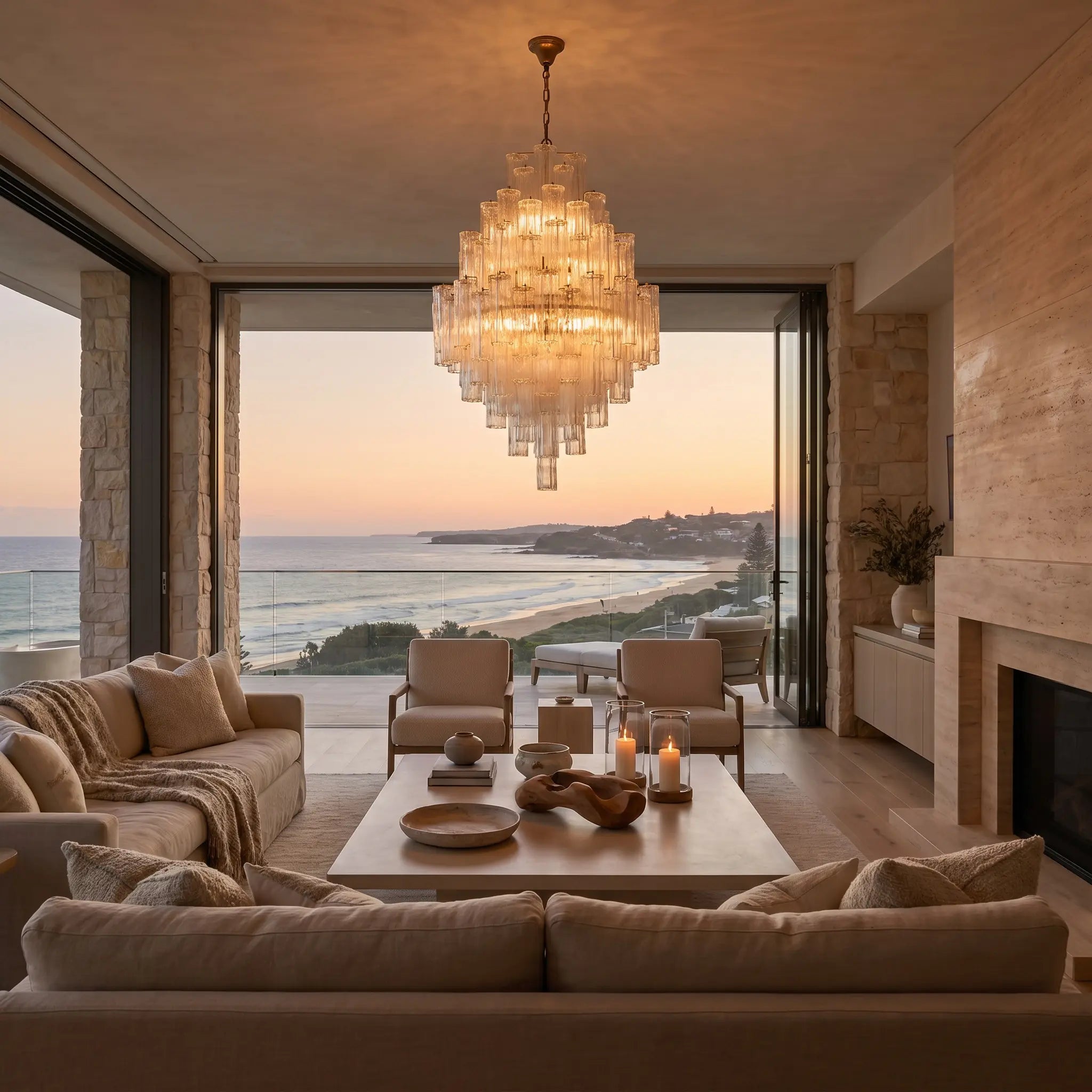 Noir Laurent Chandelier