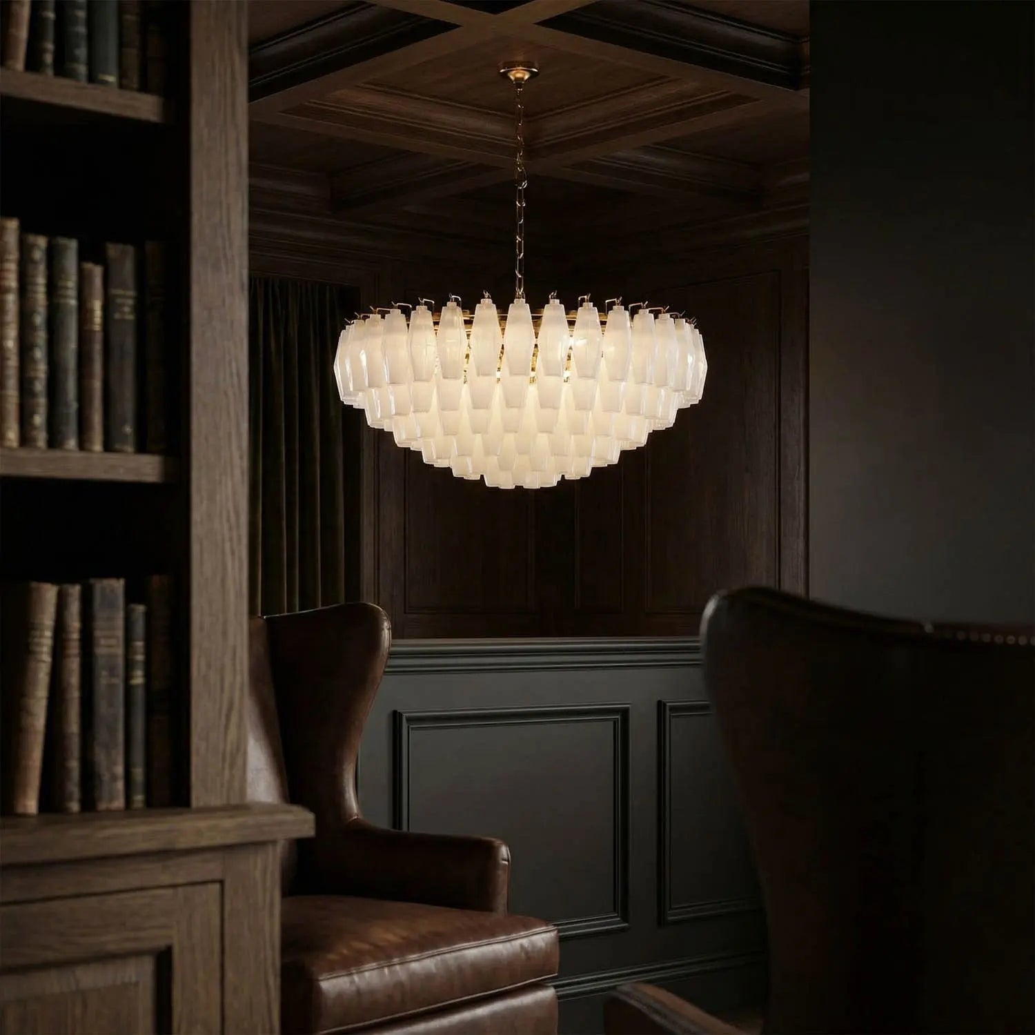 Noir Ludmilla Chandelier, Large