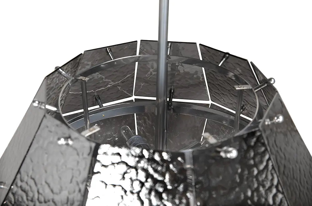 Noir Obsidian Chandelier, Small