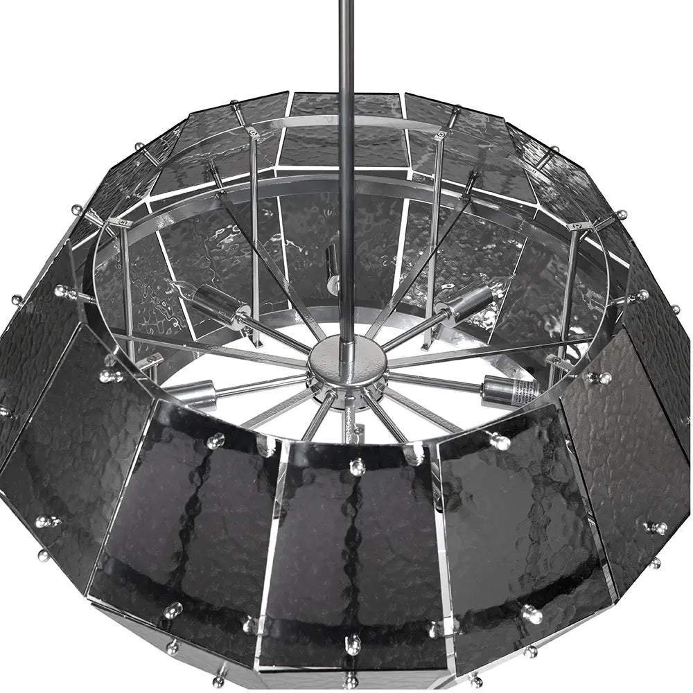 Noir Obsidian Chandelier, Large