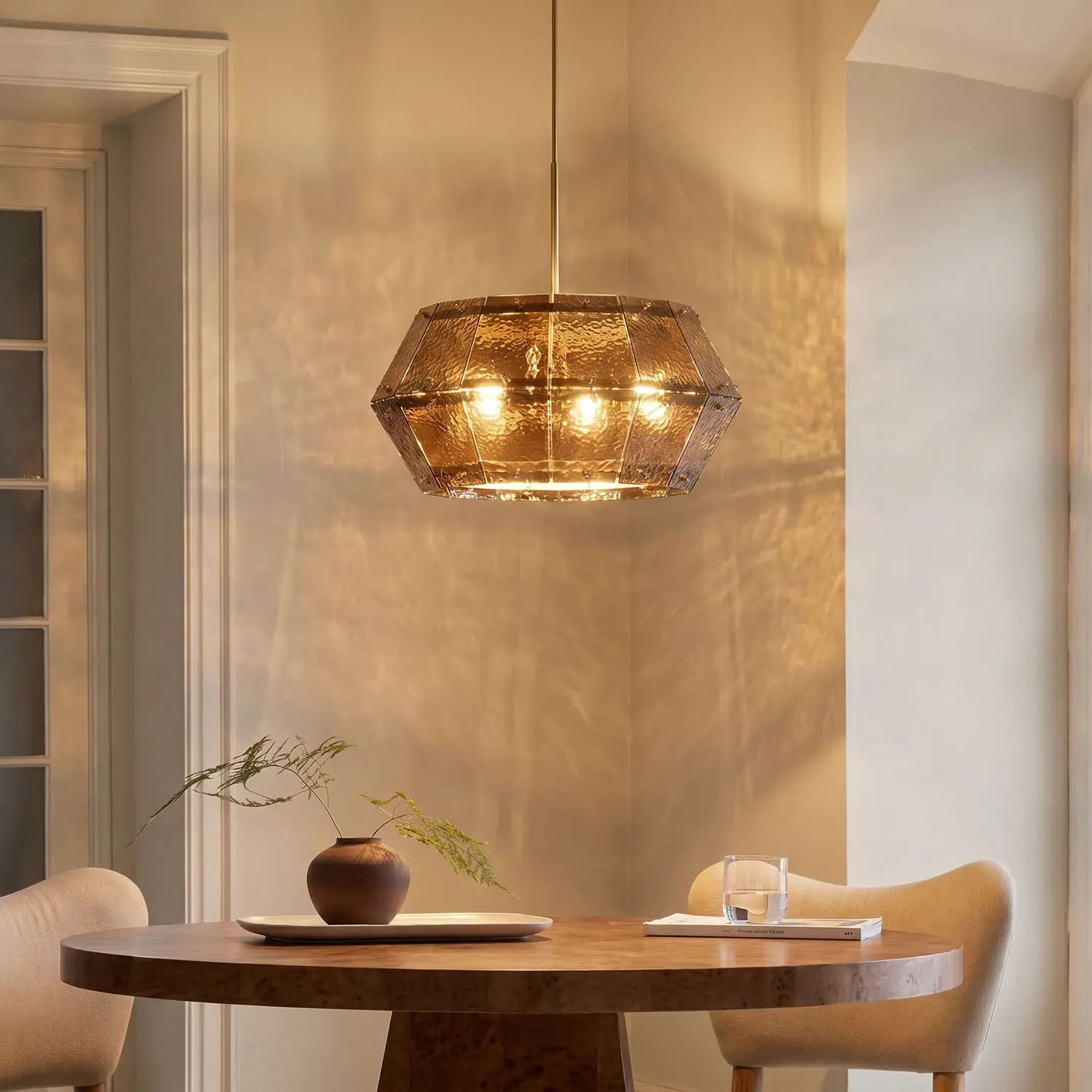 Noir Obsidian Chandelier, Large