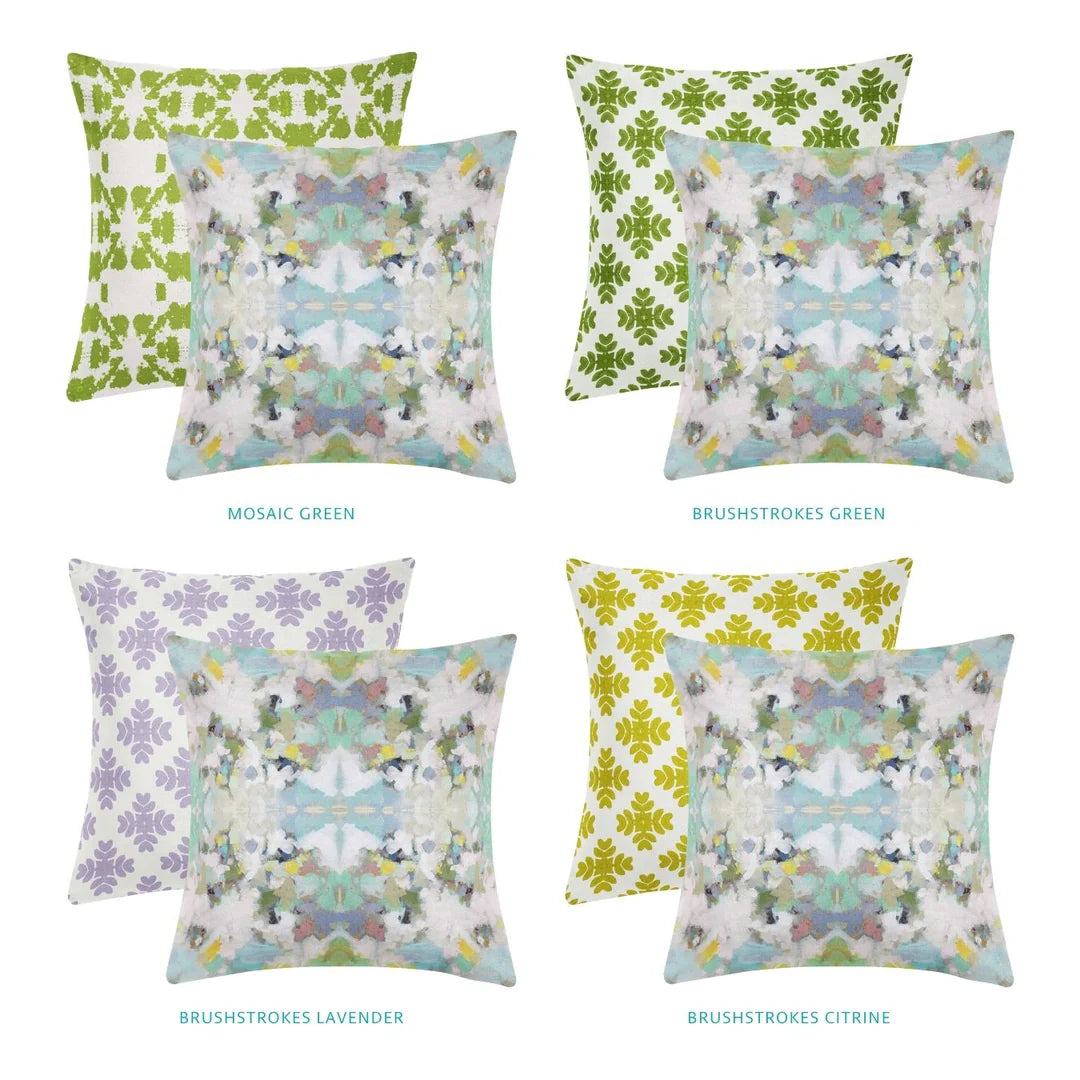 Laura Park Lady Bird Linen Cotton Pillow