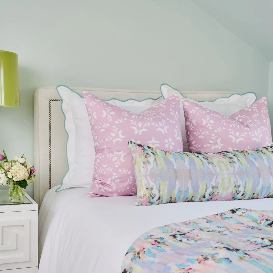 Laura Park Lemonade Stand Linen Cotton Pillow