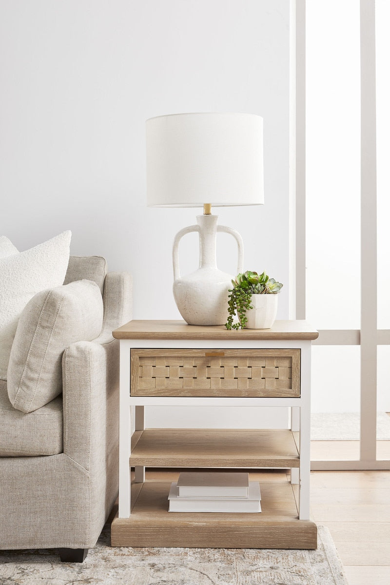 Essentials For Living Lena 95" Slope Arm Slipcover Sofa