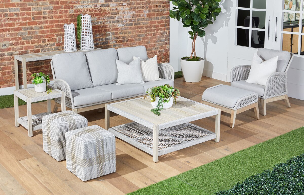 Essentials For Living Loom Outdoor 79" Sofa