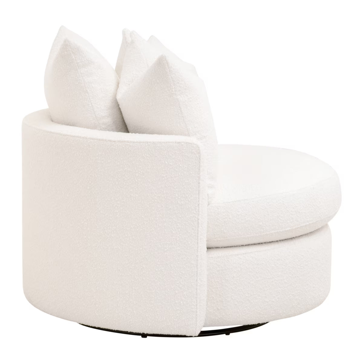 Essentials For Living Lourne Petite Swivel Sofa Chair