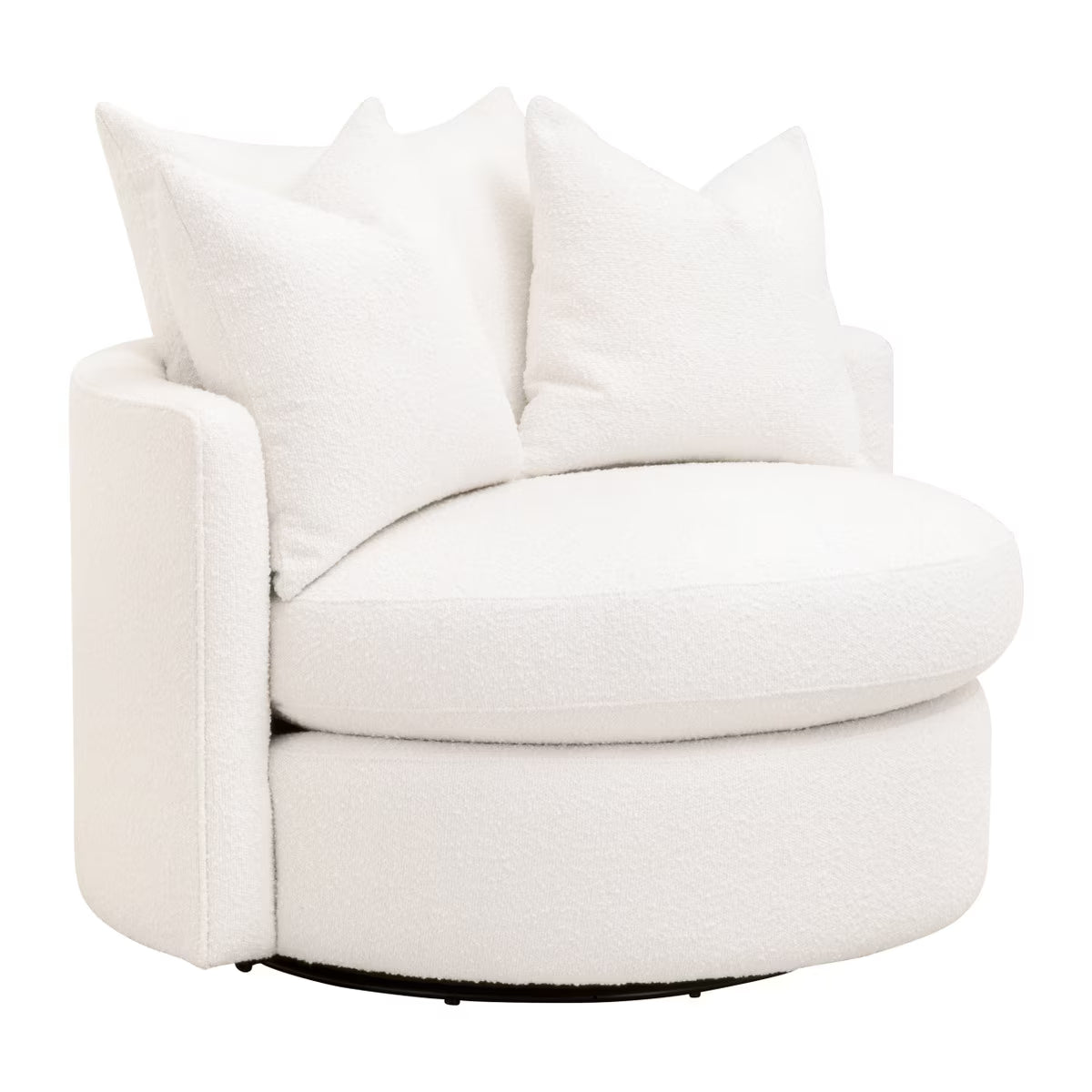 Essentials For Living Lourne Petite Swivel Sofa Chair
