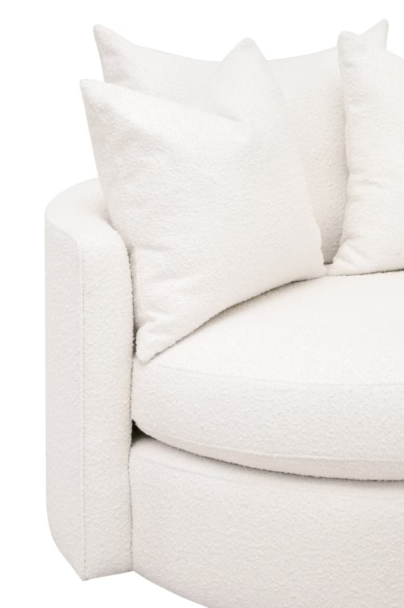 Essentials For Living Lourne Petite Swivel Sofa Chair