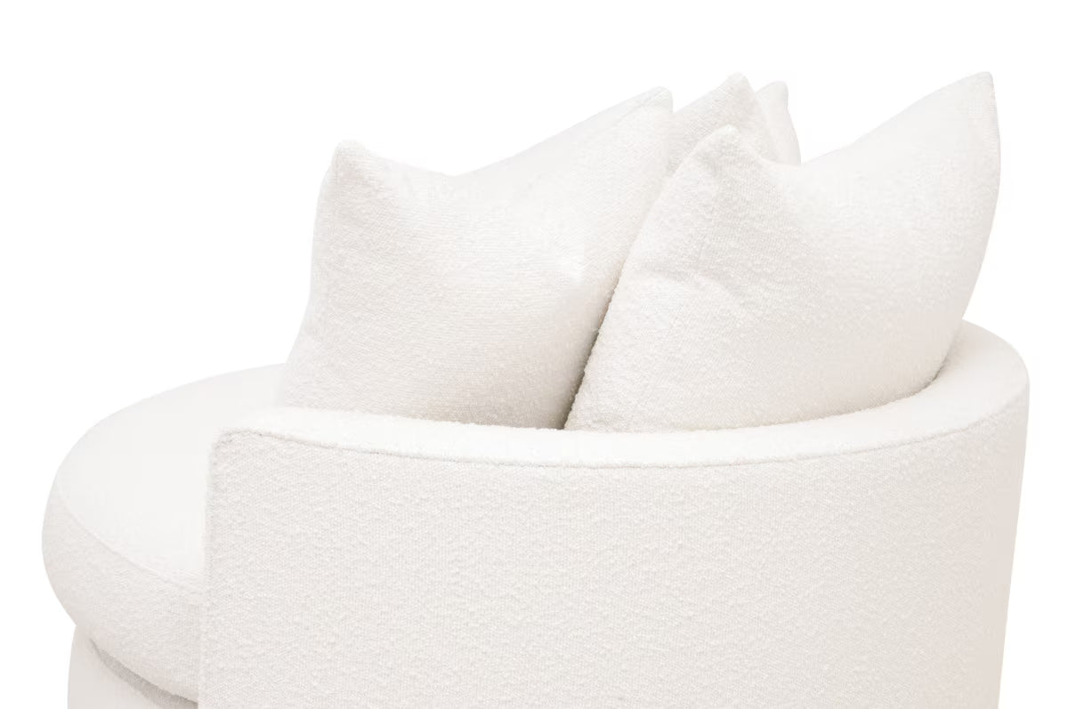 Essentials For Living Lourne Petite Swivel Sofa Chair