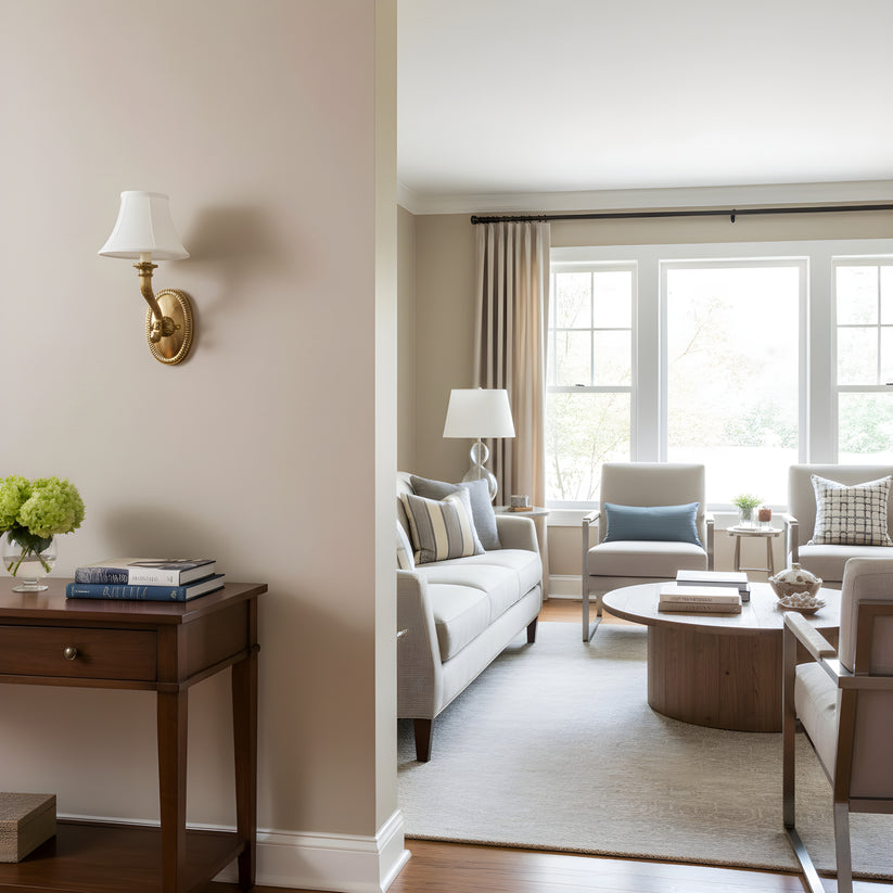 DC  Theodore Brass Sconce