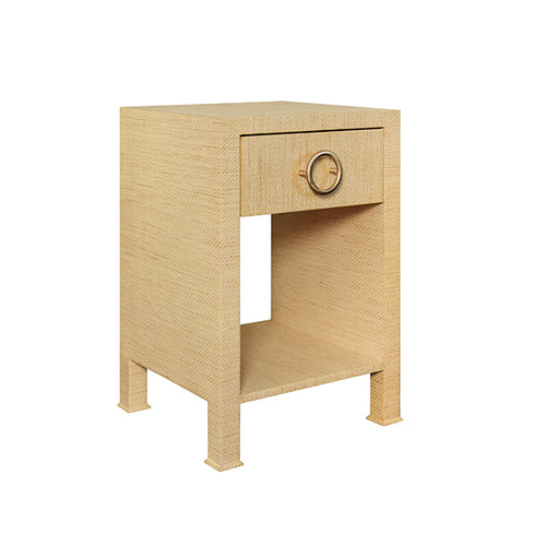 Worlds Away Malcolm Side Table or Nightstand