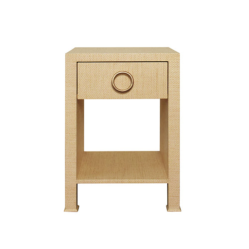 Worlds Away Malcolm Side Table or Nightstand