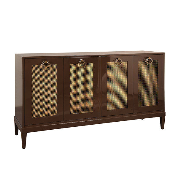 Worlds Away Marcella Cabinet