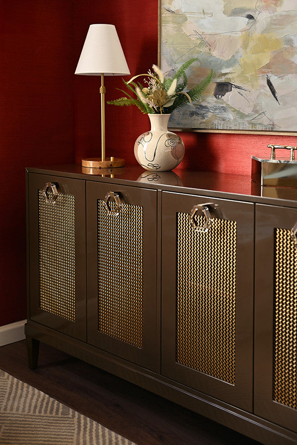 Worlds Away Marcella Cabinet