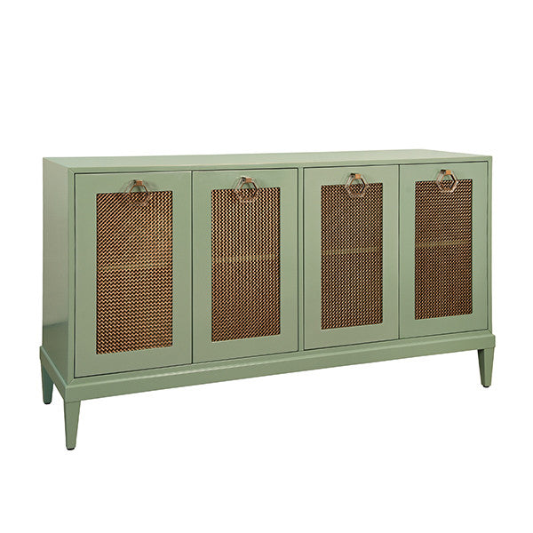 Worlds Away Marcella Cabinet