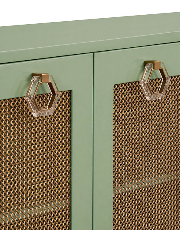 Worlds Away Marcella Cabinet