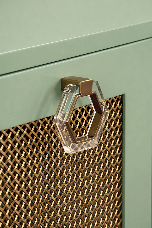 Worlds Away Marcella Cabinet