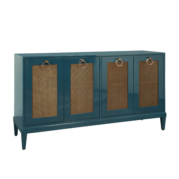 Worlds Away Marcella Cabinet