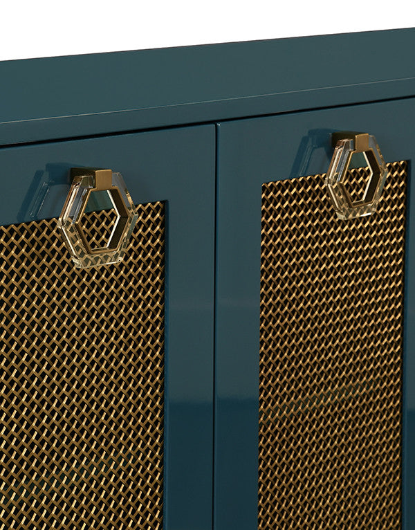 Worlds Away Marcella Cabinet