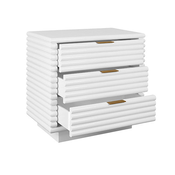 Worlds Away Mateo Side Table