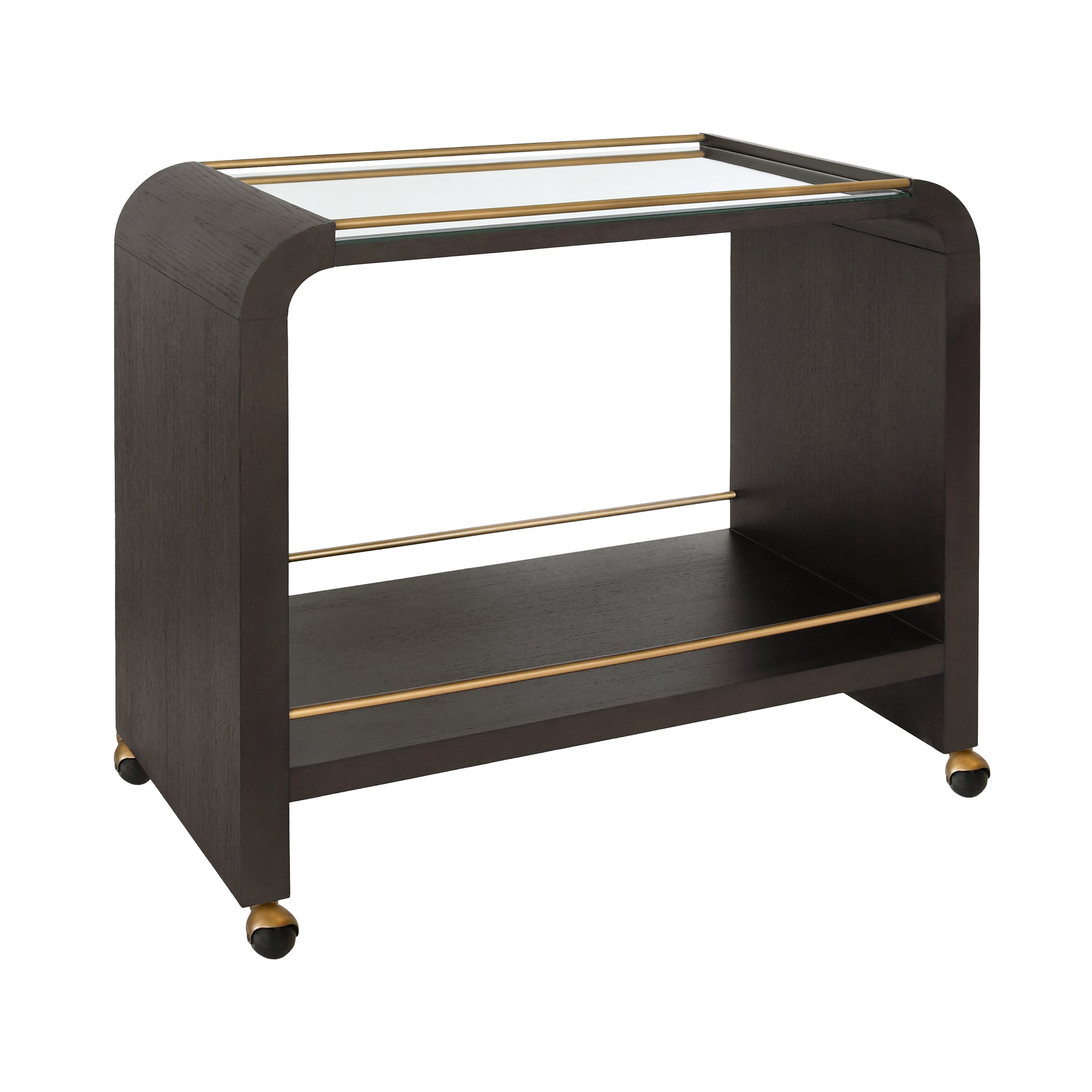 Worlds Away Myer Bar Cart