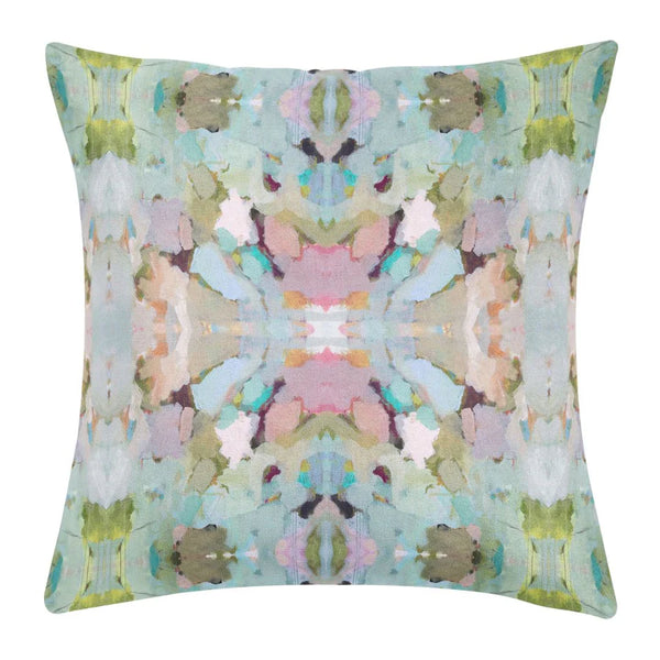 Laura Park Martini Olives Linen Cotton Pillow