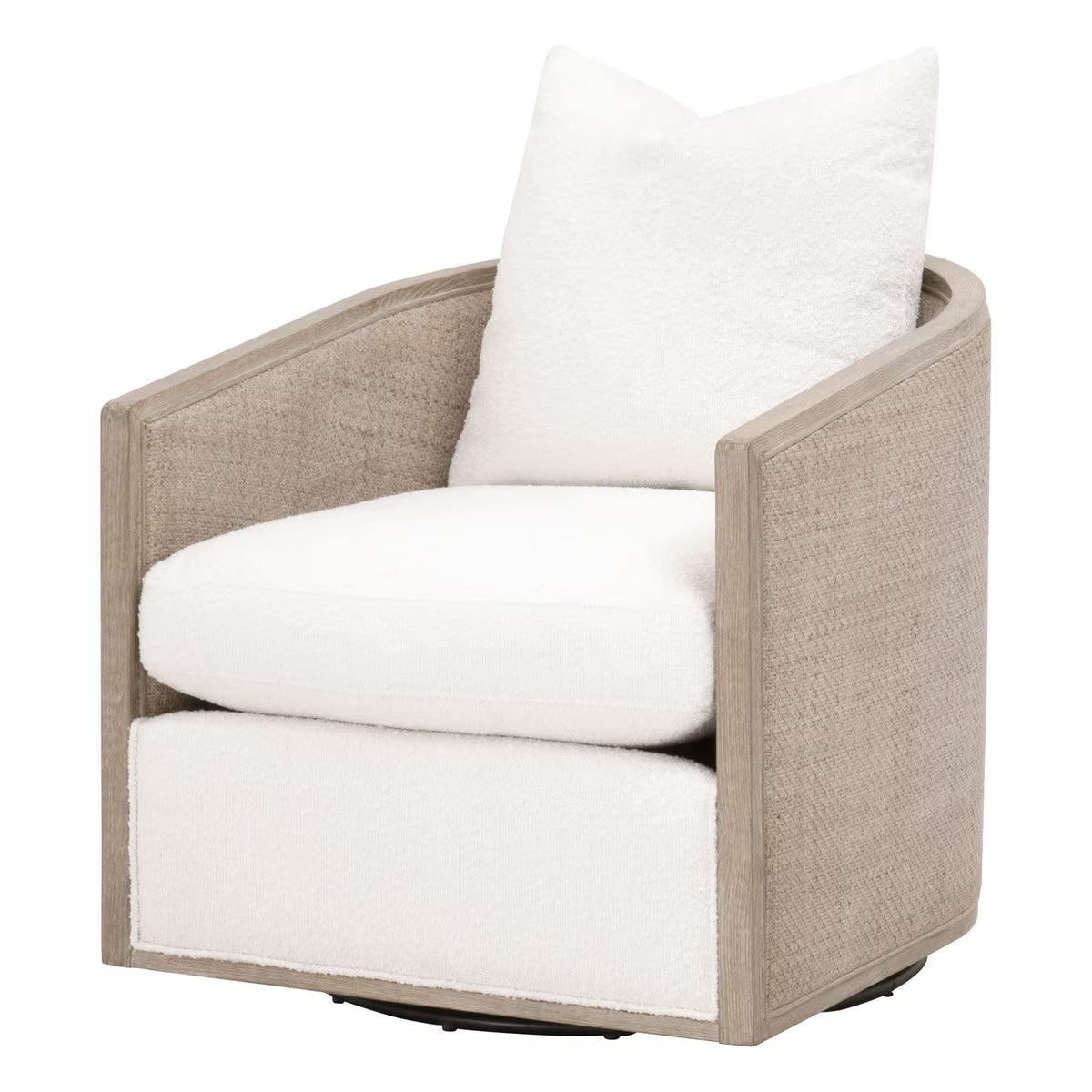 Essentials For Living Mc Guire Swivel Club Chair