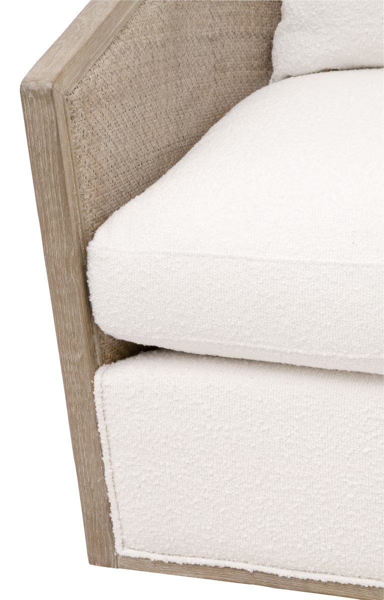 Essentials For Living Mc Guire Swivel Club Chair