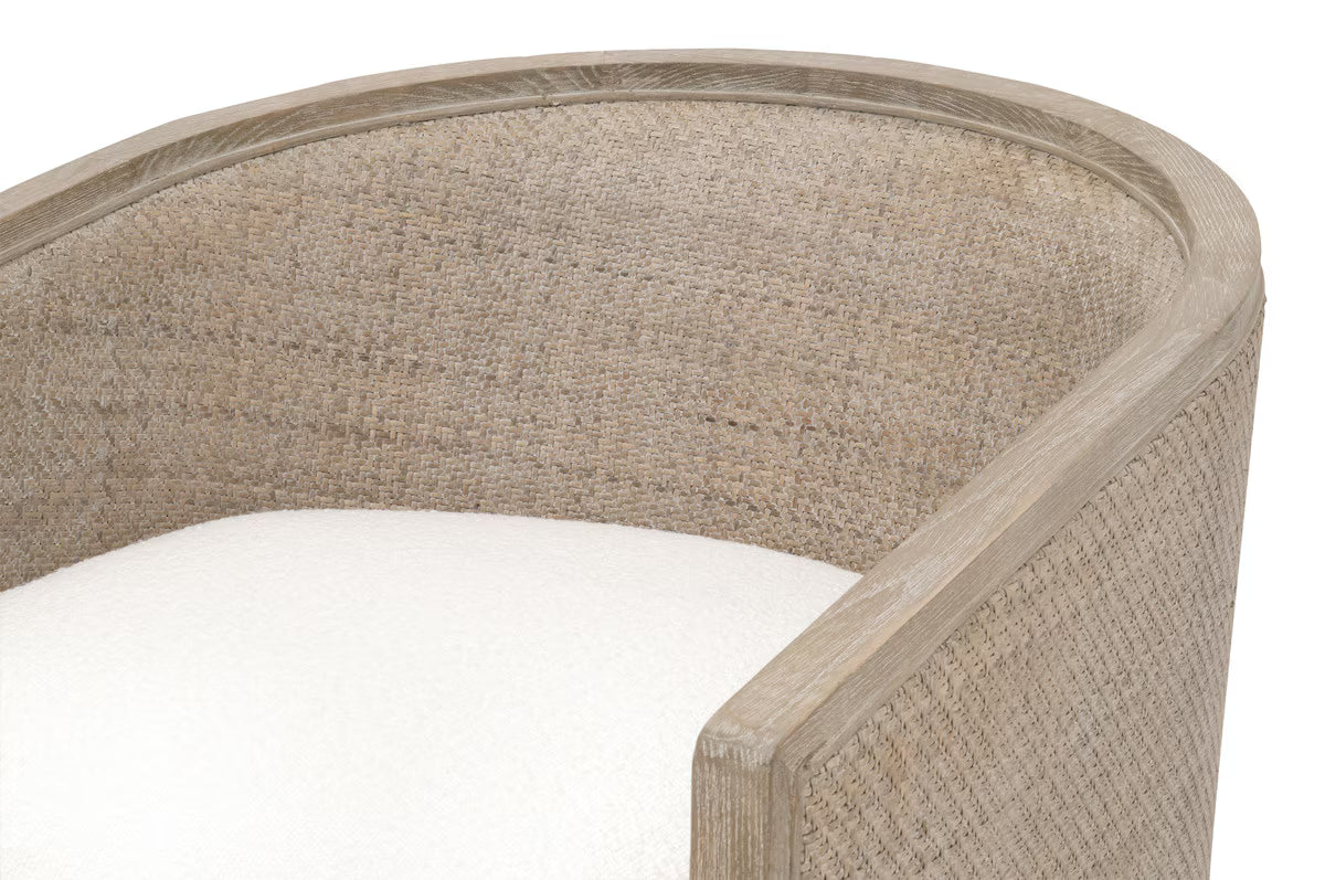 Essentials For Living Mc Guire Swivel Club Chair