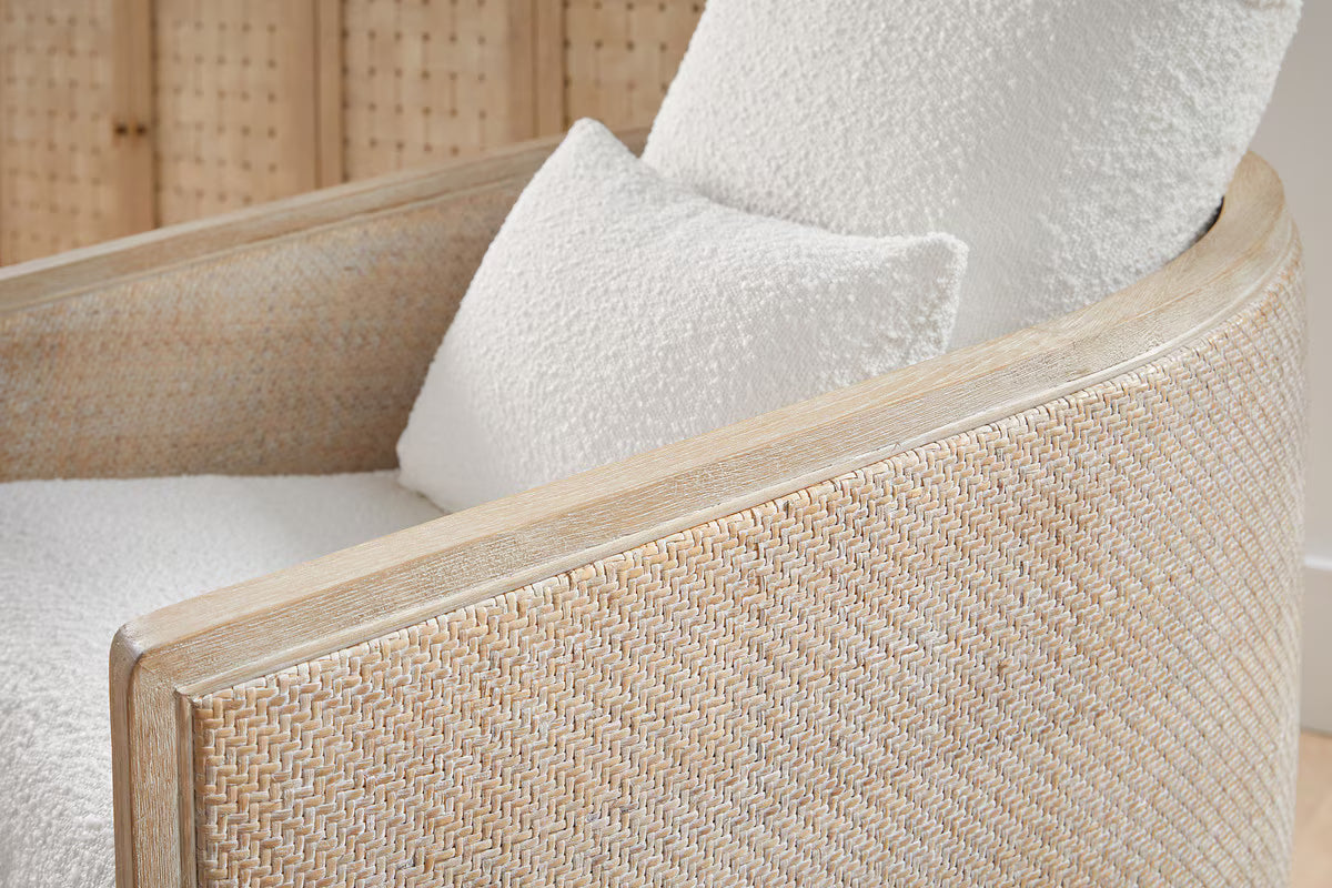 Essentials For Living Mc Guire Swivel Club Chair