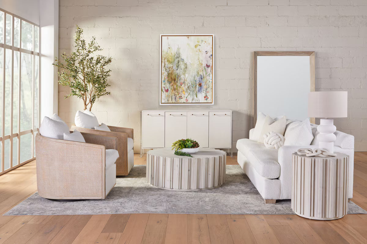 Essentials For Living Mc Guire Swivel Club Chair